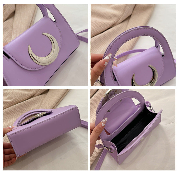 New Simple One-shoulder Crossbody Classy Small Square Bag